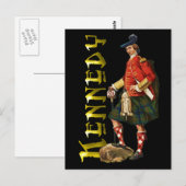 Clan Kennedy Highland Dream Briefkaart (Voorkant / Achterkant)