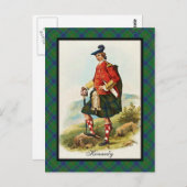 Clan Kennedy Scottish Dreams Briefkaart (Voorkant / Achterkant)