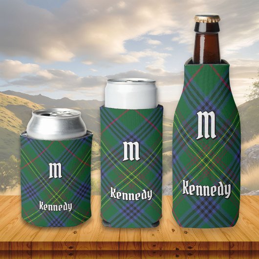 Clan Kennedy Tartan Blikjeskoeler