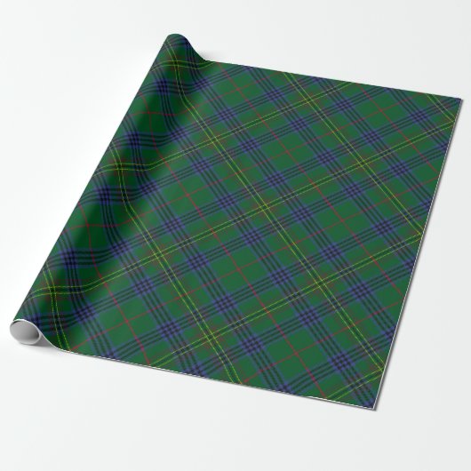 Clan Kennedy Tartan Cadeaupapier (Uitgerold)