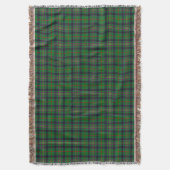 Clan Kennedy Tartan Deken (Voorkant Verticaal)