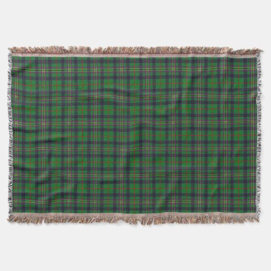 Clan Kennedy Tartan Deken (Voorkant)