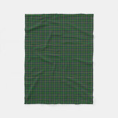Clan Kennedy Tartan Fleece Deken (Voorkant)