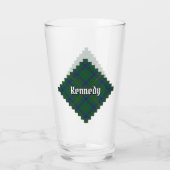 Clan Kennedy Tartan Glas (Achterkant)