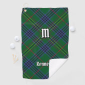 Clan Kennedy Tartan Golfhanddoek (Insitu)