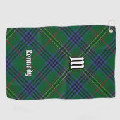Clan Kennedy Tartan Golfhanddoek (Horizontaal)