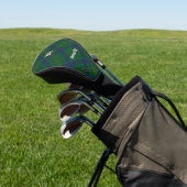 Clan Kennedy Tartan Golfheadcover (Insitu)