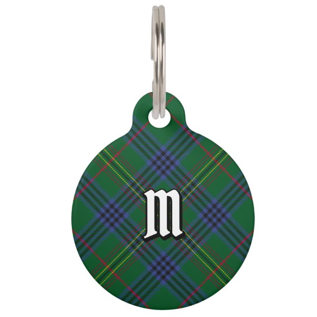 Clan Kennedy Tartan Huisdierpenning (Voorkant)