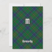 Clan Kennedy Tartan Kaart (Voorkant)