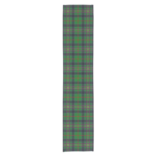 Clan Kennedy Tartan Korte Tafelloper (Voorkant)