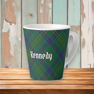 Clan Kennedy Tartan Latte Mok