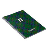 Clan Kennedy Tartan Notitieboek (Rechterzijde)