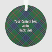 Clan Kennedy Tartan Ornament (achterkant)