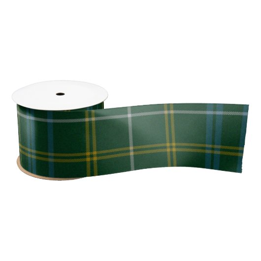 Clan Kennedy Tartan Satijnen Lint (Spoel)