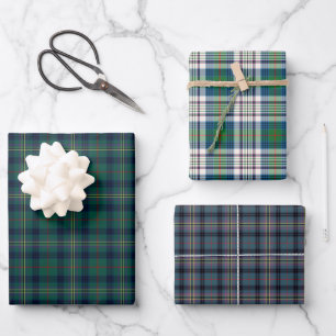 Clan Kennedy Tartan Variaties Inpakpapier Vel