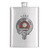 Clan Kerr Crest Flask Flacon (Voorkant)