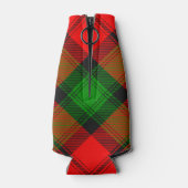 Clan Kerr Crest over Tartan Flesjeskoeler (Achterkant)