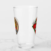 Clan Kerr Crest over Tartan Glas (Links)