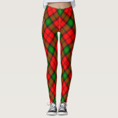 Clan Kerr Crest over Tartan Leggings (Voorkant)
