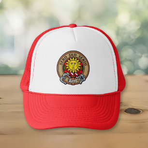 Clan Kerr Crest over Tartan Trucker Pet