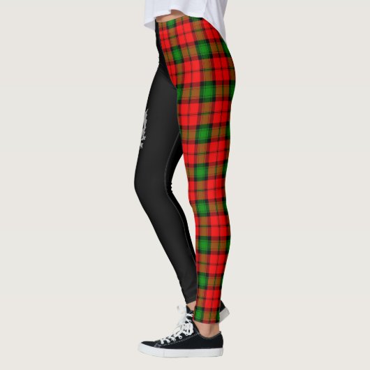Clan Kerr Crest & Tartan Leggings (Links)