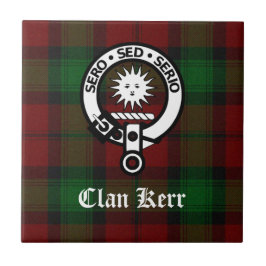 Clan Kerr Decoratieve Tegel Tegeltje