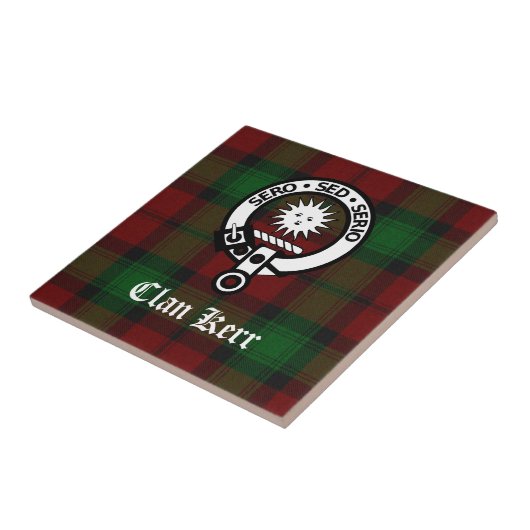 Clan Kerr Decoratieve Tegel Tegeltje (Zijkant)