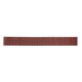 Clan Kerr Plaid Tartan Groen Rood Check Satijnen Lint (Voorkant)