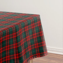 Clan Kerr Red en Forest Green Schotse Tartan