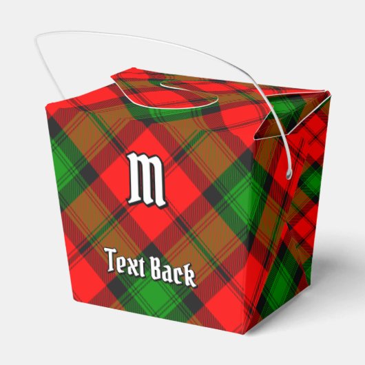 Clan Kerr Tartan Bedankdoosjes (Achterkant)