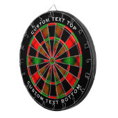 Clan Kerr Tartan Dartbord (Voorkant Rechts)