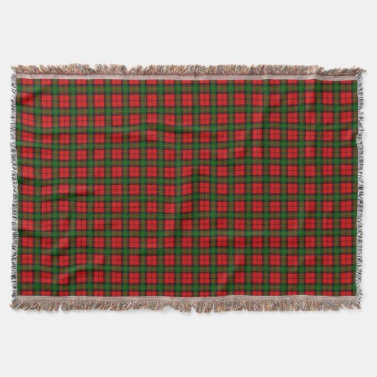 Clan Kerr Tartan Deken (Voorkant)