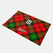 Clan Kerr Tartan Deurmat (Schuin)