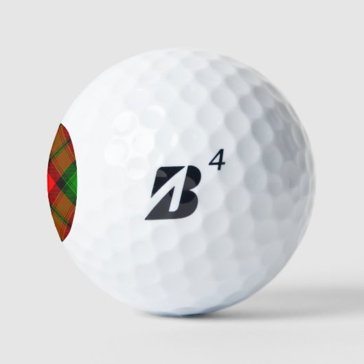 Clan Kerr Tartan Golfballen (Logo)