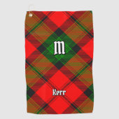 Clan Kerr Tartan Golfhanddoek (Voorkant)