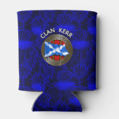 Clan Kerr Tartan Knot & Flag Blikjeskoeler (Achterkant)