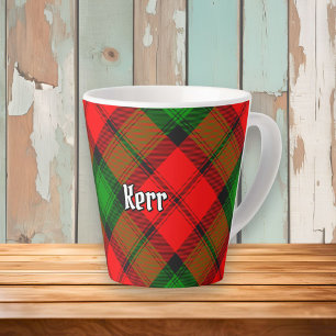 Clan Kerr Tartan Latte Mok