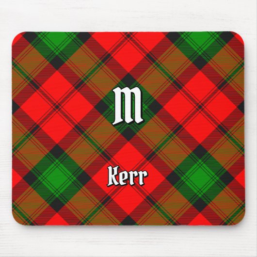 Clan Kerr Tartan Muismat (Voorkant)