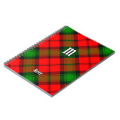 Clan Kerr Tartan Notitieboek (Linkerzijde)