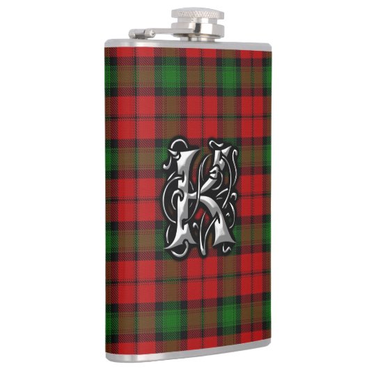 Clan Kerr Tartan Old Scotland Flask Heupfles (Rechts)