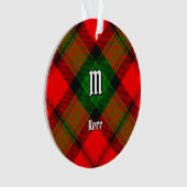 Clan Kerr Tartan Ornament (voorkant)