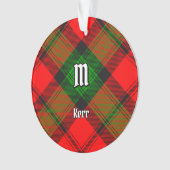 Clan Kerr Tartan Ornament (voorkant)