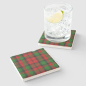 Clan Kerr Tartan Pset Onderzetter (Zijkant)