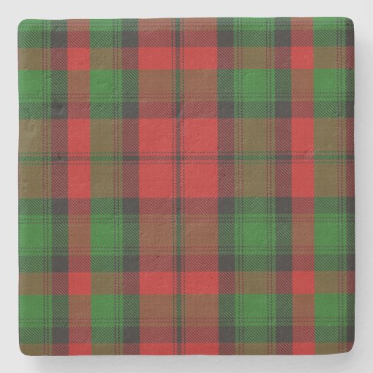 Clan Kerr Tartan Pset Onderzetter (Voorkant)