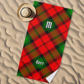 Clan Kerr Tartan Strandlaken