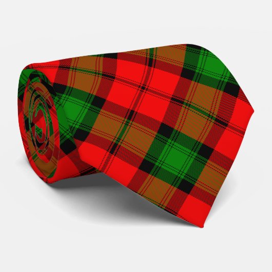 Clan Kerr Tartan Stropdas (Opgerold)