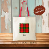 Clan Kerr Tartan Tote Bag