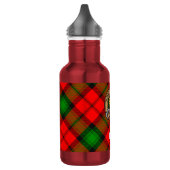 Clan Kerr Wapen over Tartan Waterfles (Links)