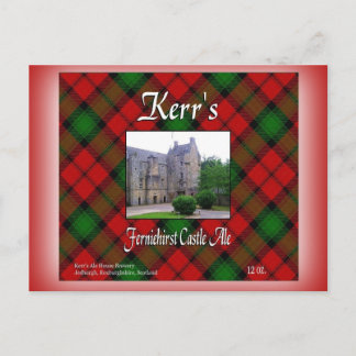 Clan Kerr's Ferniehirst Castle Ale Briefkaart