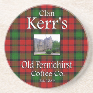 Clan Kerr's Old Ferniehirst Coffee Co. Onderzetter